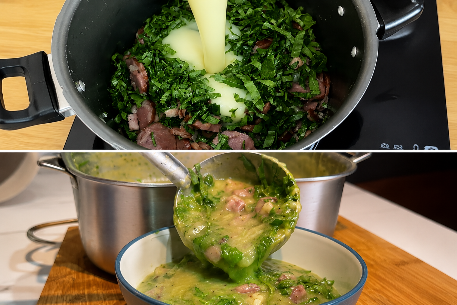 Todo Mundo Está Fazendo Este Caldo Verde nesse friozinho: Aprenda a Receita Completa Agora!