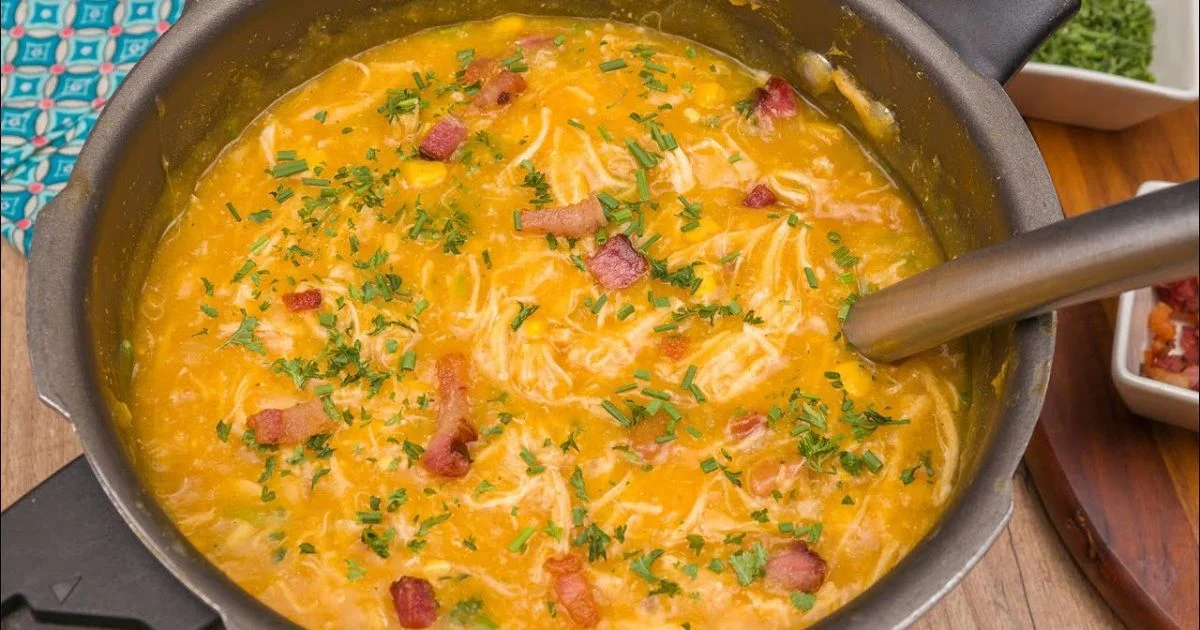 Caldo de Kenga Cremoso e irresistível!