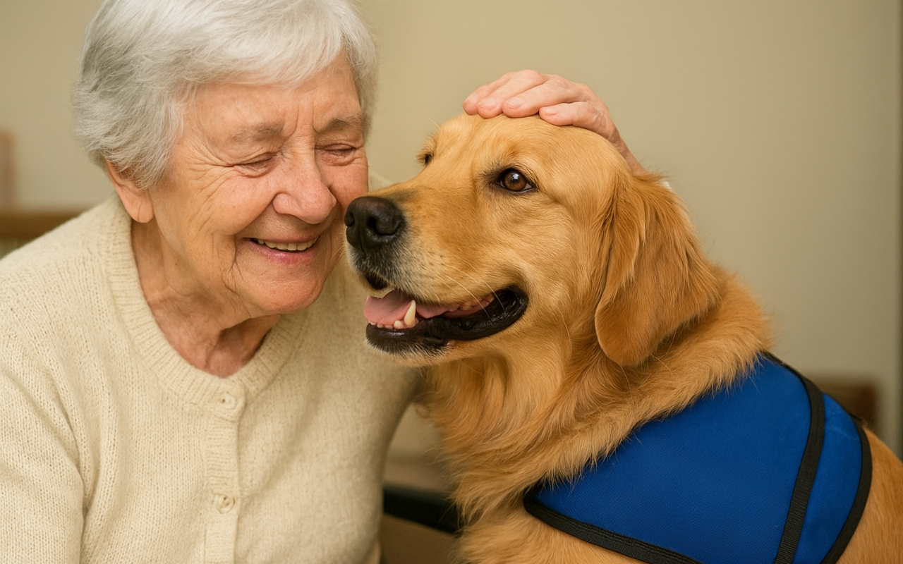 Pets como Terapia em Hospitais e Asilos – Como o Amor Animal Pode Transformar Vidas!