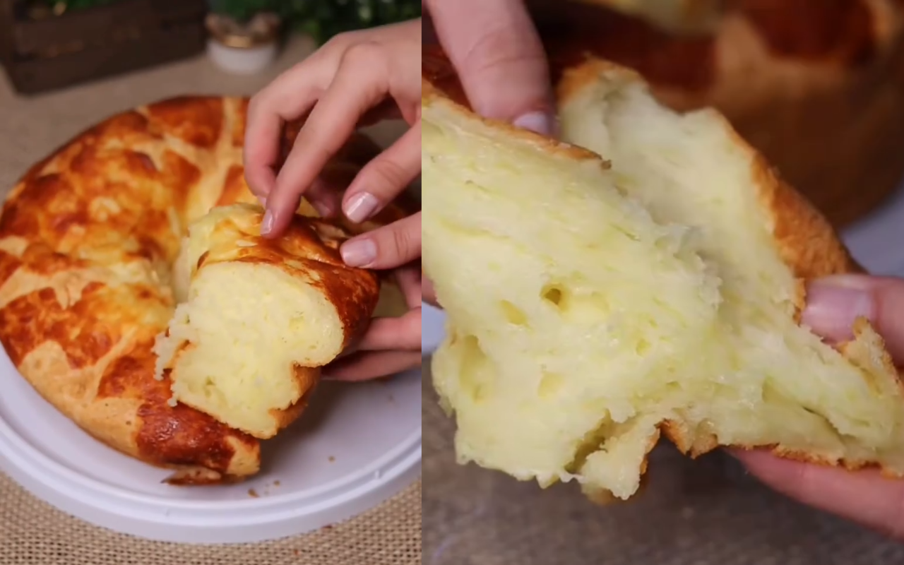 Bolo Pão de Queijo Fácil e Rápido para um Lanche Inesquecível com a Família