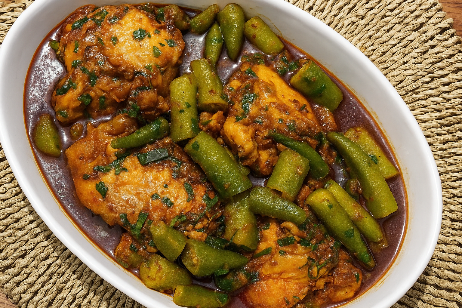Receita de Frango caipira com Quiabo Mineiro Tradicional em Casa!
