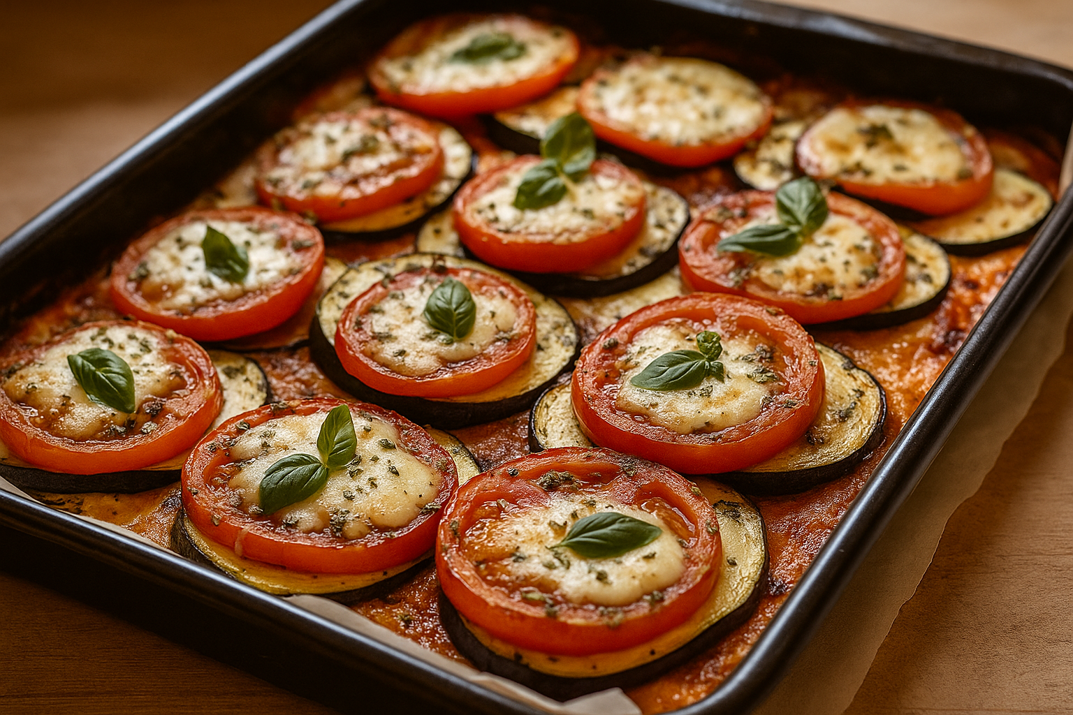 Berinjelas com Tomate e Queijo no Forno: Um Sabor Surpreendente!