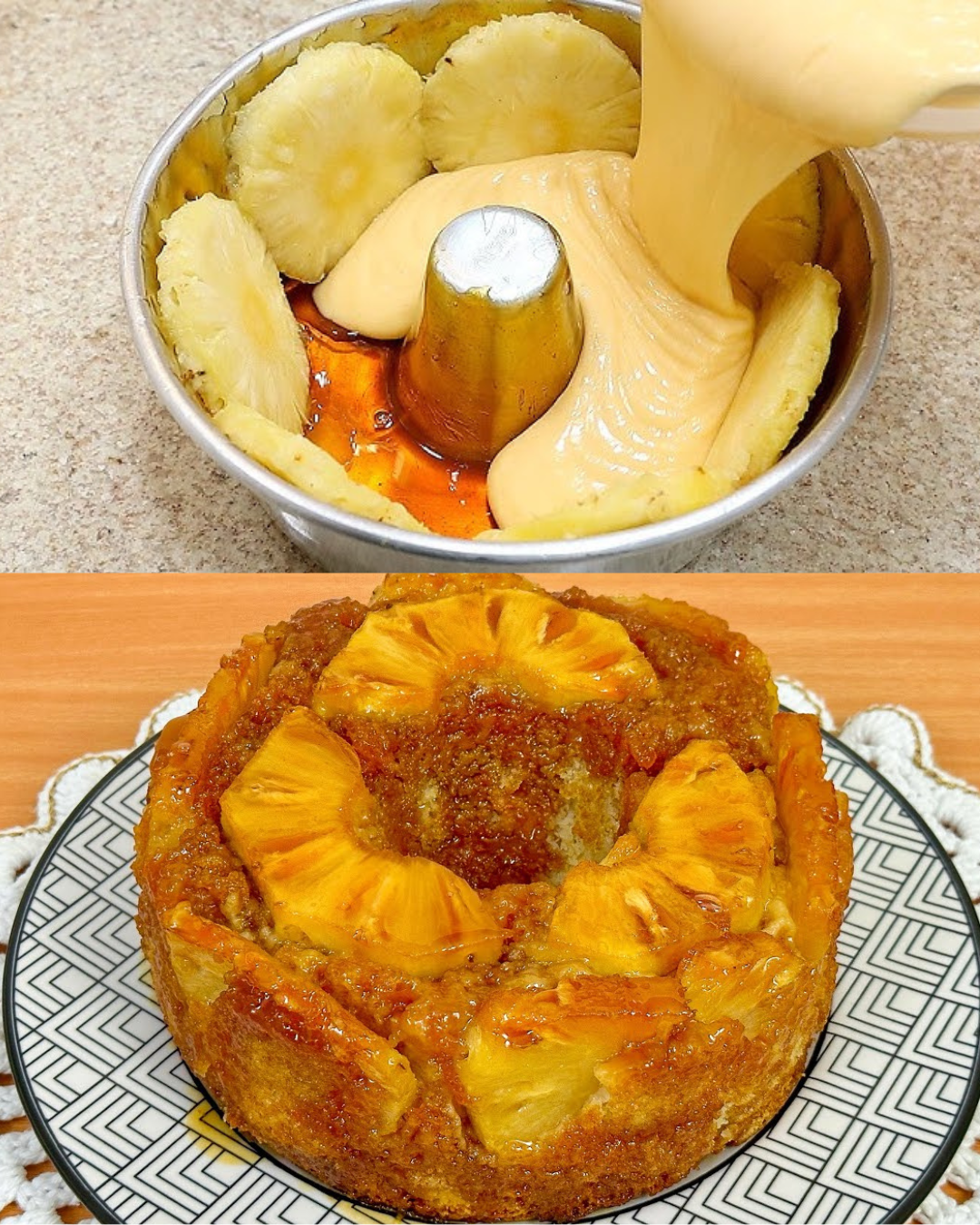 Bolo de Abacaxi, Cenoura e Nozes: Uma Receita Caseira e Saborosa!