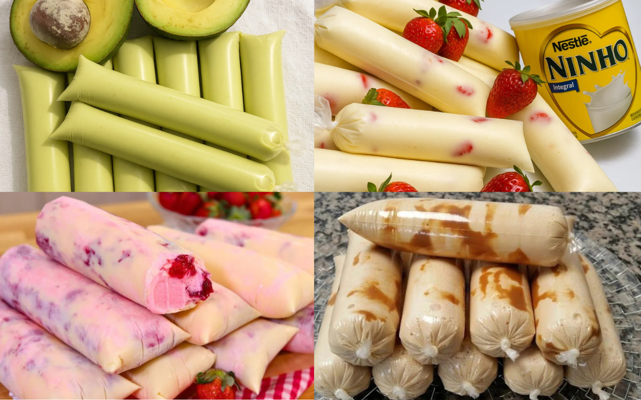 8 Receitas de Geladinho Gourmet Caseiro que todos Amam Demais: Faça Agora e Refresque a Família Toda!