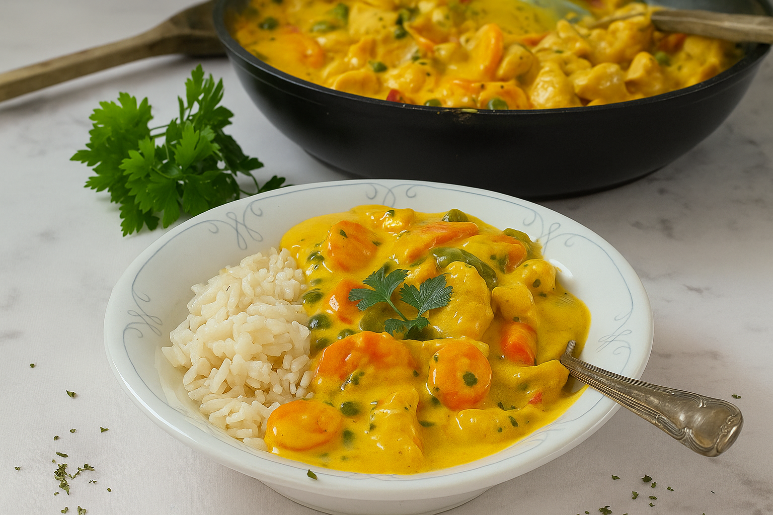 Como fazer Frango Cremoso com Legumes: Receita Prática e Saborosa que Encanta em 30 Minutos!