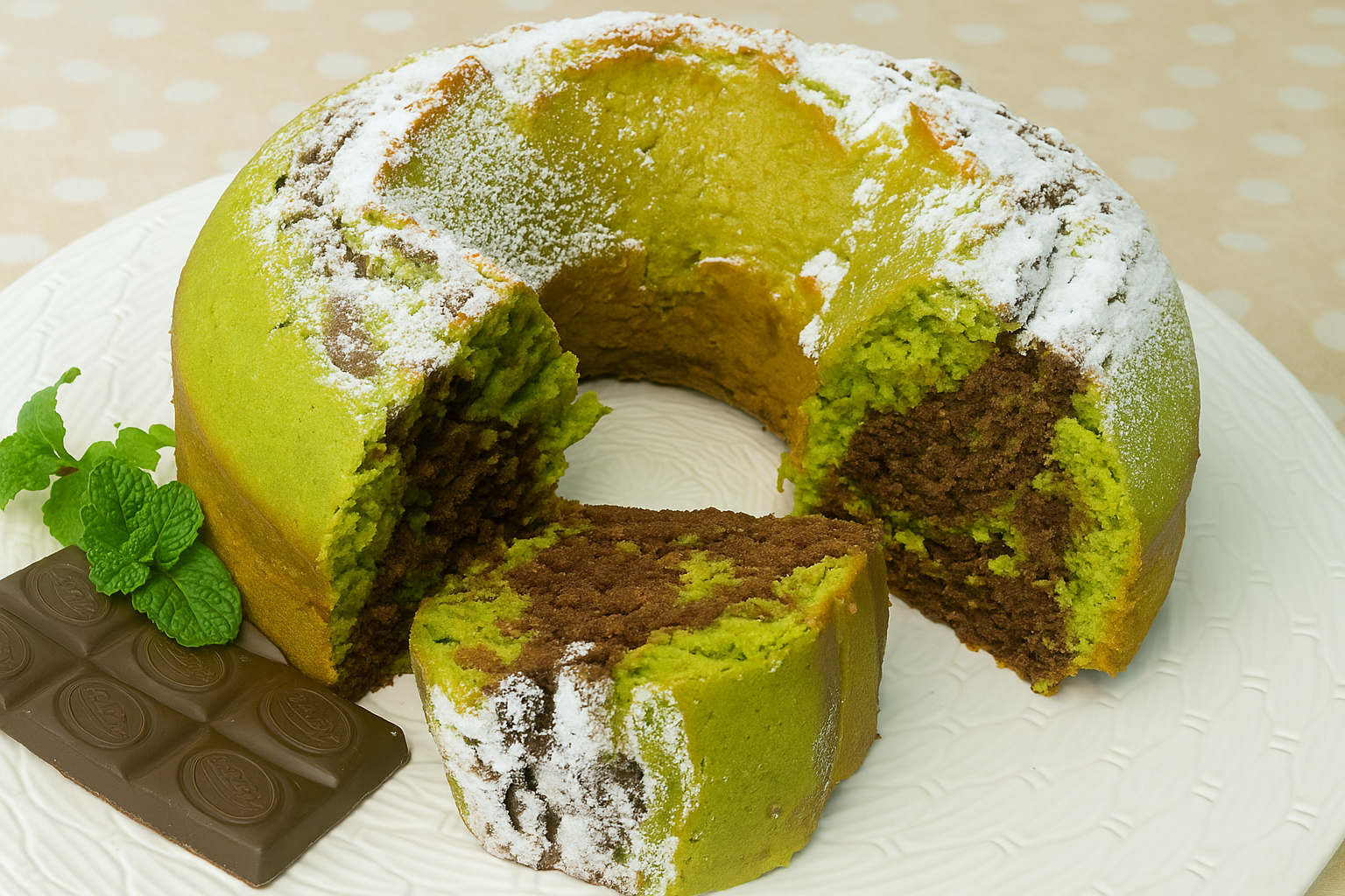 Faça Esse Bolo de Hortelã com Chocolate Que o Povo Apaixona e Surpreenda Todo Mundo!