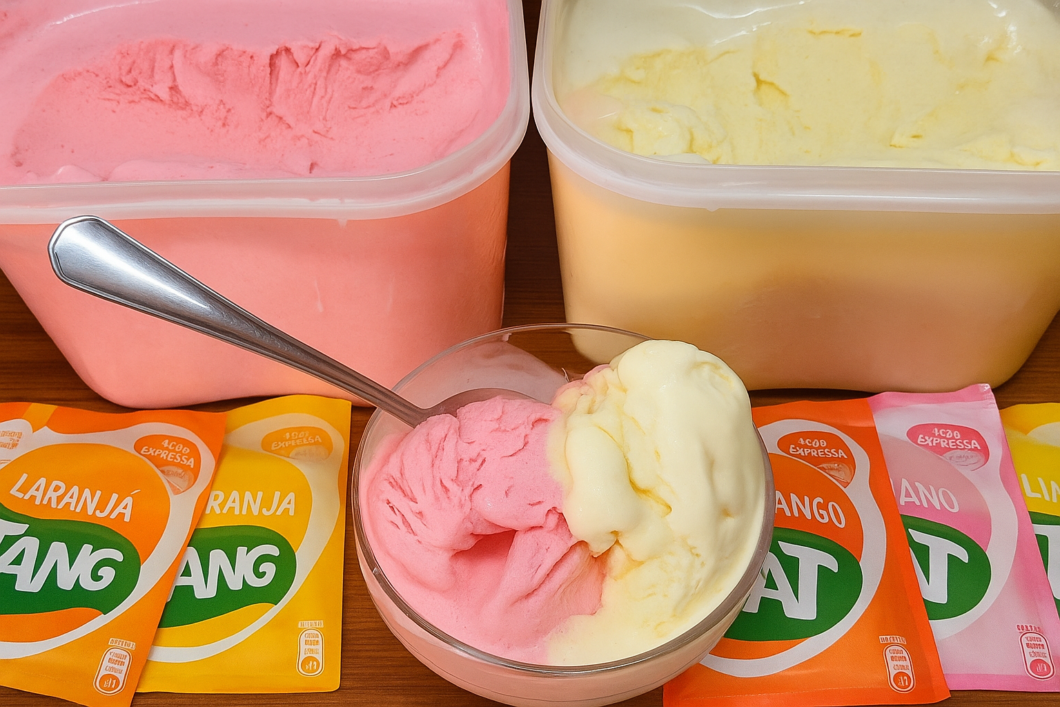 Sorvete Caseiro com Suco em Pó: A Receita Simples que a Família Vai Amar!