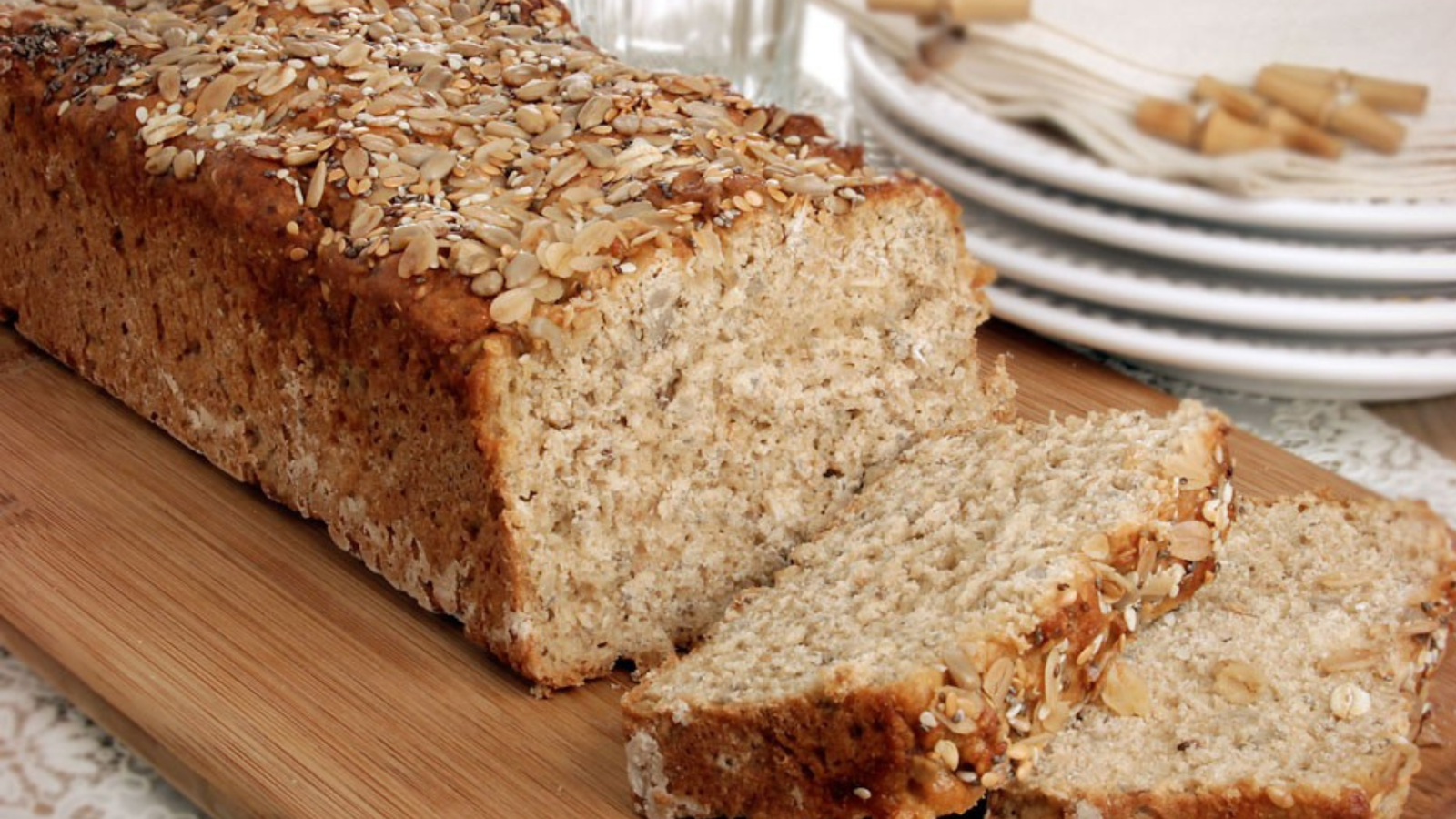 Pão Integral Caseiro Fofinho: A Família Vai Amar Esse Cheirinho no Ar Daqui a Pouco!