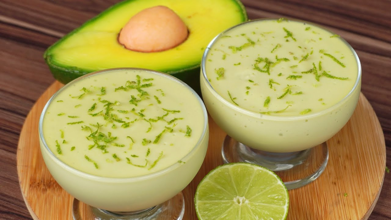 como fazer uma Sobremesa de Abacate Cremosa Que o Povo Apaixona e Fica Pronta em Minutos!