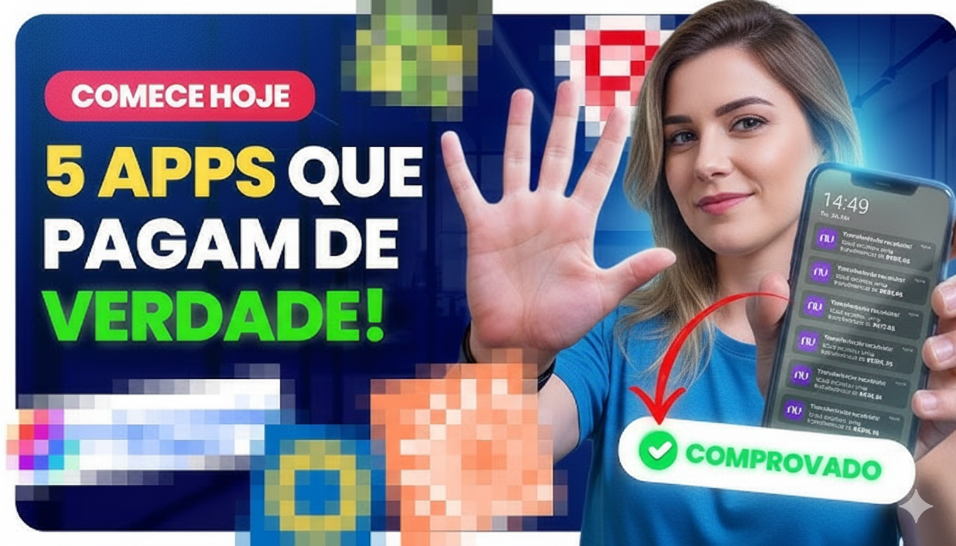 5 Apps de Pagamento Instantâneo Que Estão Pagando Dinheiro Real – Testados e Aprovados!