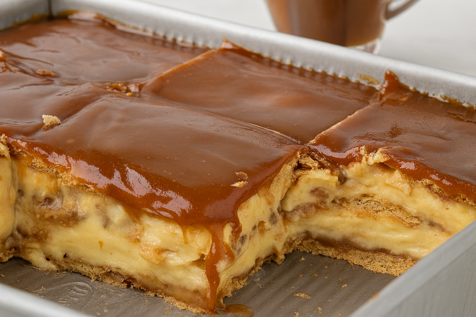 Esse Bolo Bomba de Maçã com Caramelo Fica Tão delicioso Que Vai Roubar a Cena na Sua Ceia de Natal – Todo Mundo Pede mais um pedaço!