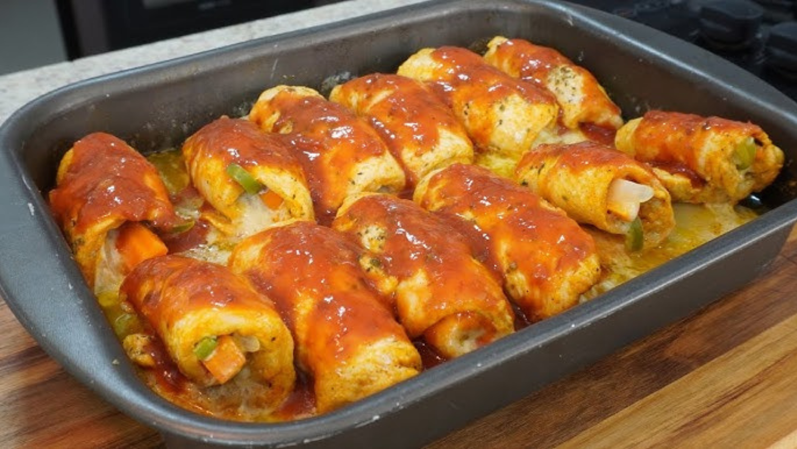 Frango Recheado de forno– Leve, Gostoso e Perfeito para almoço, jantar ou ceia de Natal!