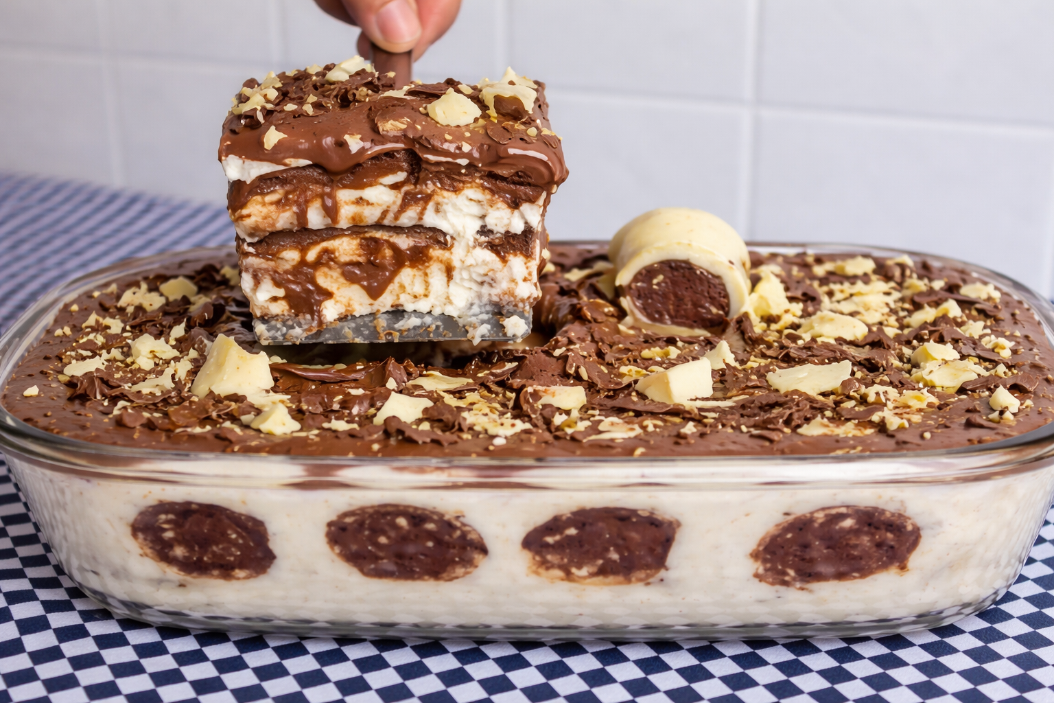 Pavê de Limão com Ouro Branco Sem Cozinhar Ficou Tão Cremoso Que Todo Mundo Vai Pedir a Receita na Primeira Colherada!