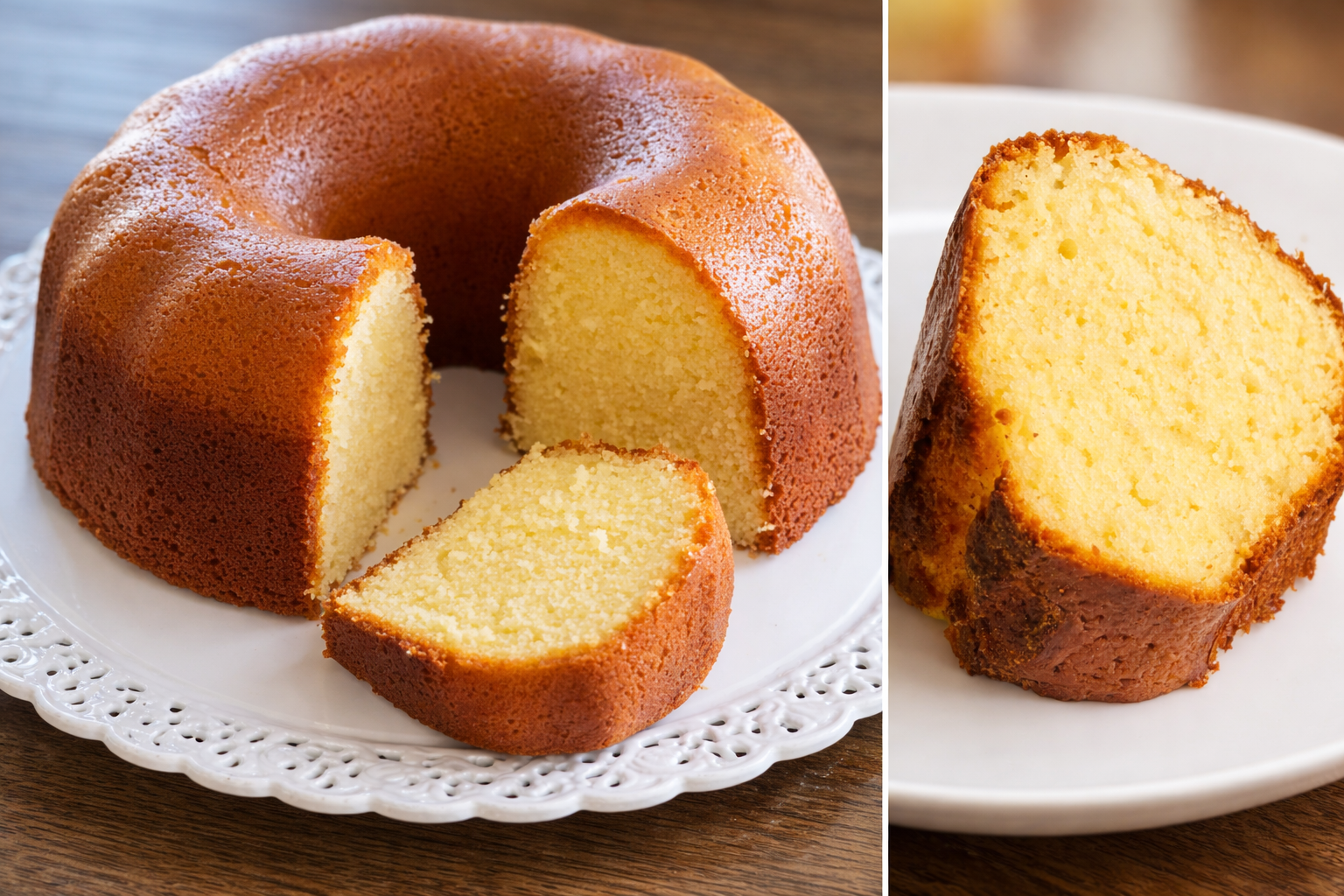 Meu Deus, Que Maravilha Esse Bolo Amanteigado Fofo com Baunilha e Limão Siciliano – Derrete na Boca e Todo Mundo Pede a Receita!