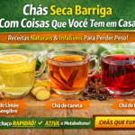 Chás Seca-Barriga: Perca Medidas com Ingredientes que Você Tem em Casa!