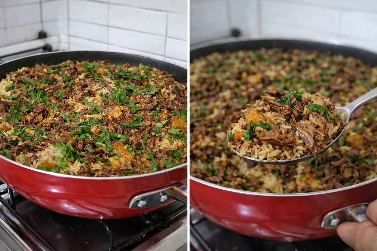 Arroz Caipirão com Costela Desfiada Receita Diferente que Virou Sucesso no Almoço de Domingo!