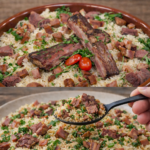 Arroz Tratoreiro com Costela Assada é Tão Irresistível que Some da Mesa rapidinho– Quando Faço Esse Combo, a Família Toda Pede mais!