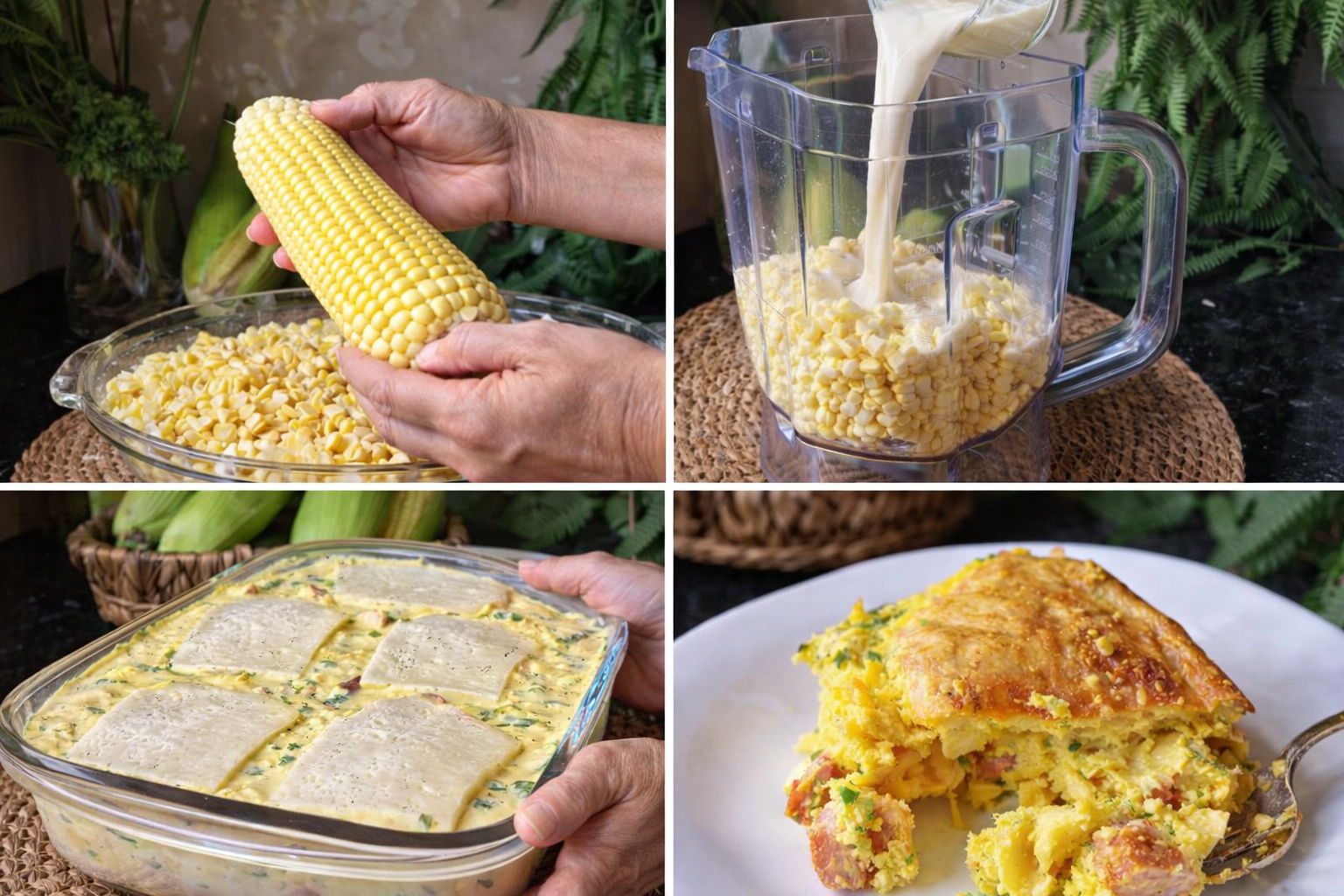 Bolo de Pamonha Salgado na Travessa Cremoso e Cheio de Sabor que Some da travessa em Minutos e Todo Mundo quer mais!