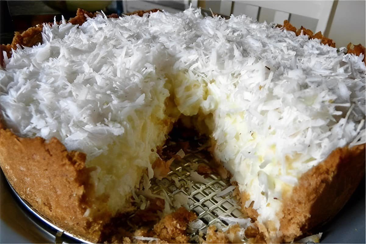 Torta de Coco dos Deuses Molhadinha Que Derrete na Boca
