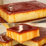 Pudim Quadrado de Padaria delicioso, fácil e barato de fazer–Todo Mundo Pede a Receita na Hora, Impossível Comer Só Uma Fatia!