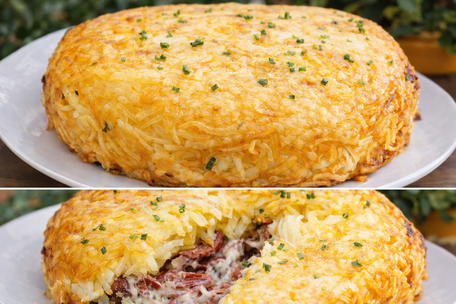 massa gratinada com carne seca que é tão cremosa e irresistível que a família inteira pede bis e limpa o refratário!