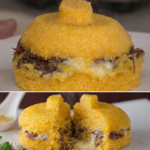 cuscuz goiano com carne seca que é tão gostoso que até quem diz que não curte carne seca pede mais!