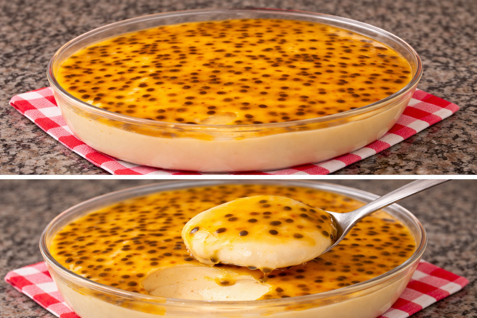 Mousse de maracujá para diabéticos muito fácil e barato de fazer