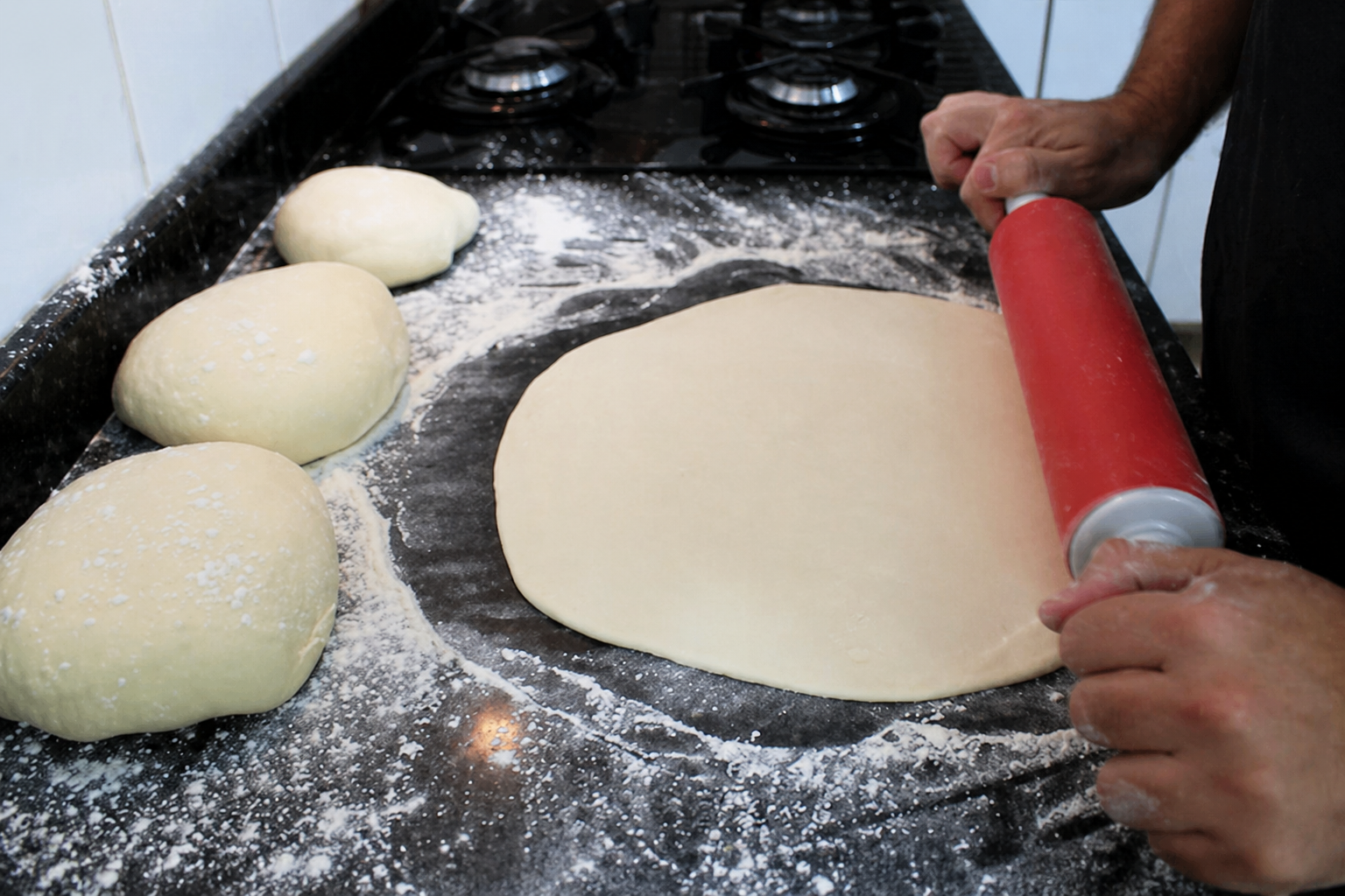 Massa de Pizza Caseira! segredo de pizzaiolo revelado