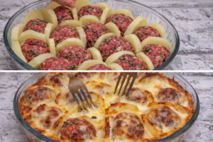 Escondidinho de Almôndegas gratinado segredo de família!