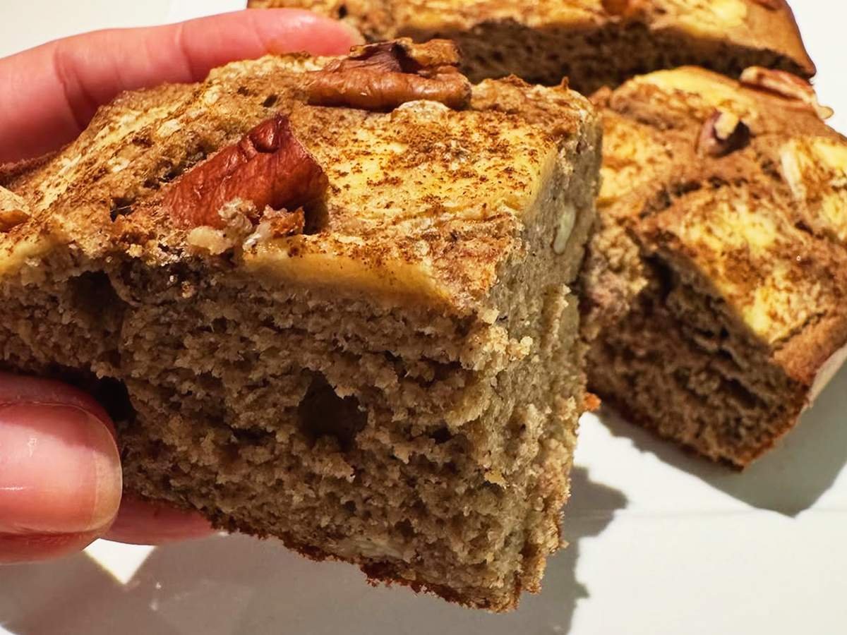 Bolo de Banana Low Carb saudável e fácil de fazer!