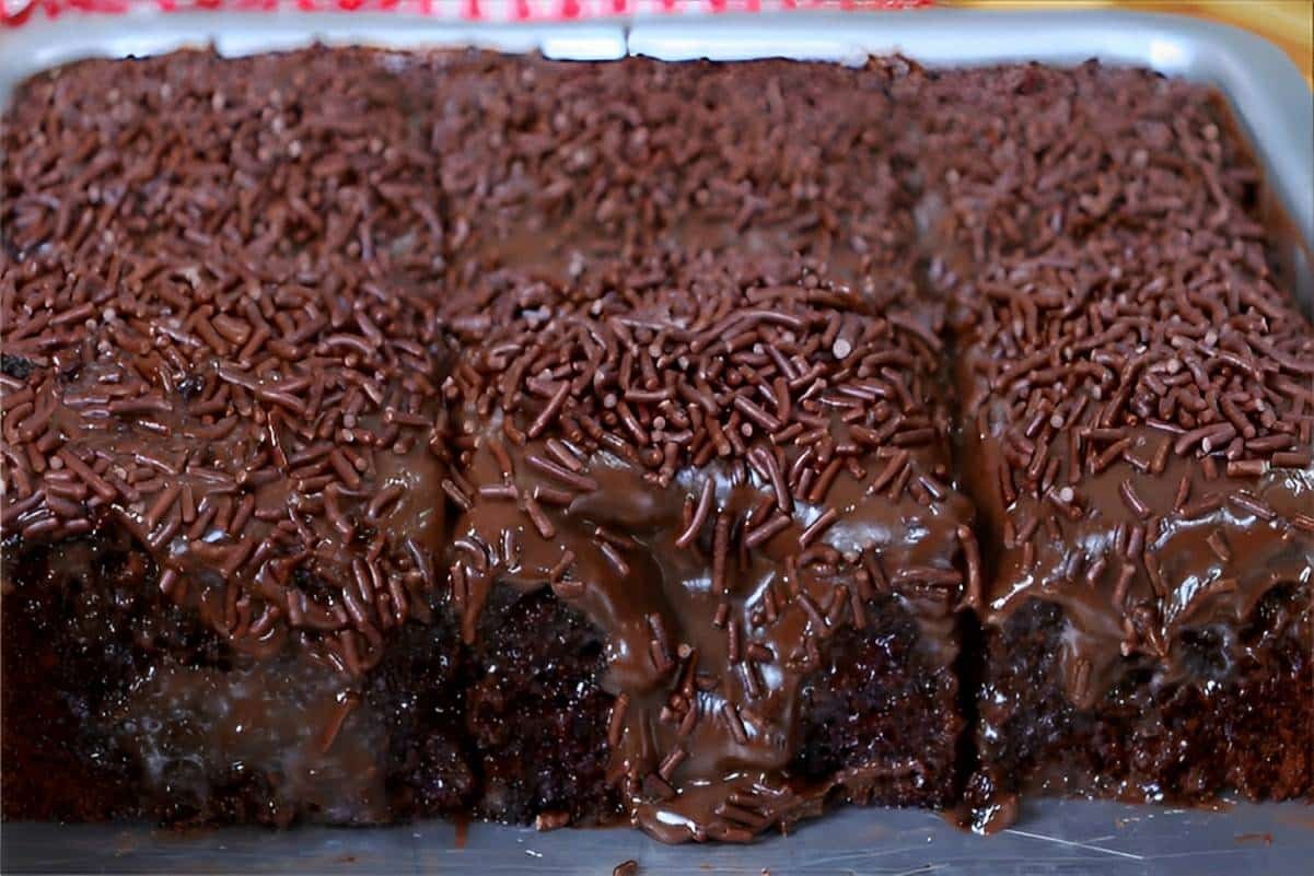 Bolo de Chocolate muito Cremoso Sem Açúcar!