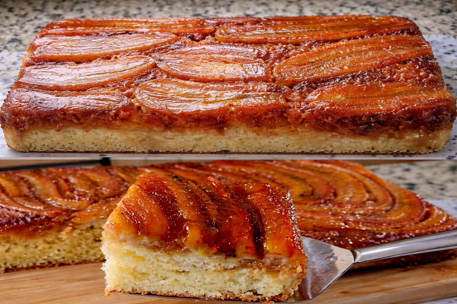 Bolo de Banana Caramelizada que a Família Toda Pede Bis e Some da Travessa Rapidinho!