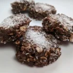 Biscoitos Não Assados de Coco e Chocolate Vegano saudáveis