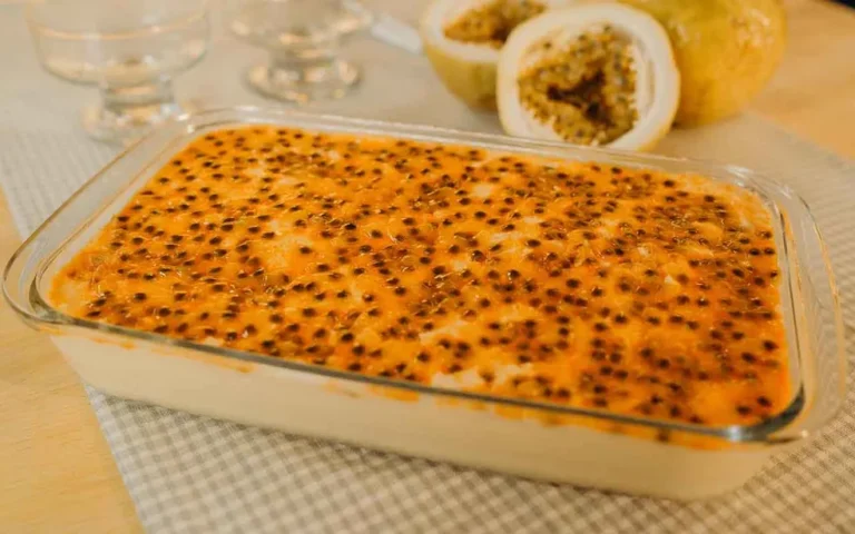 Mousse de Maracujá Sem Açúcar Direto da Fruta e muito saudável