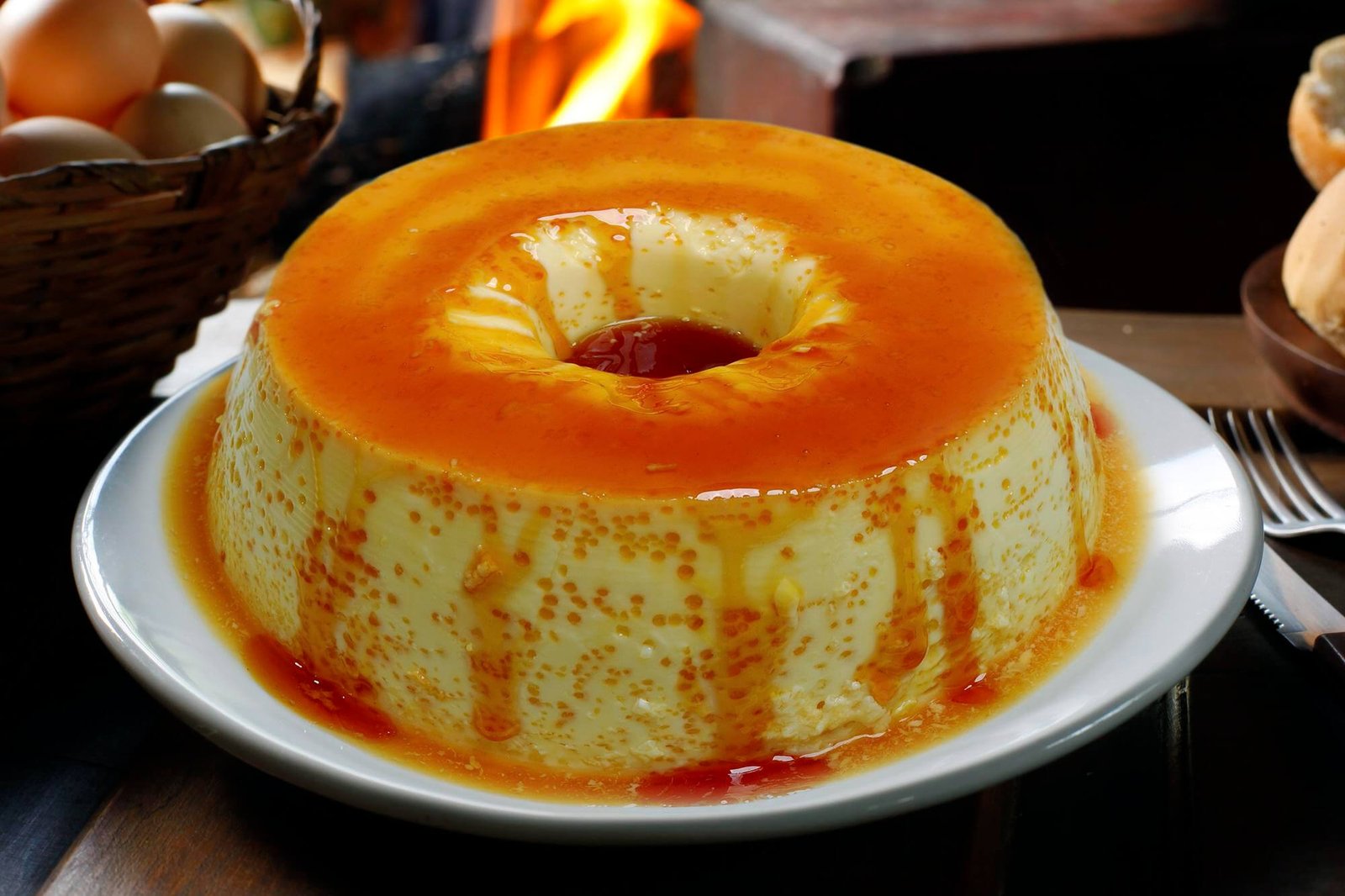 Pudim de Pão Cremoso mais fácil de fazer que você já viu