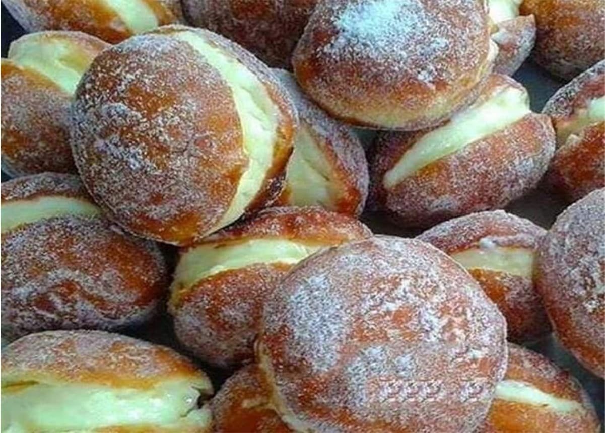 sonho caseiro pronto em 15 minutos