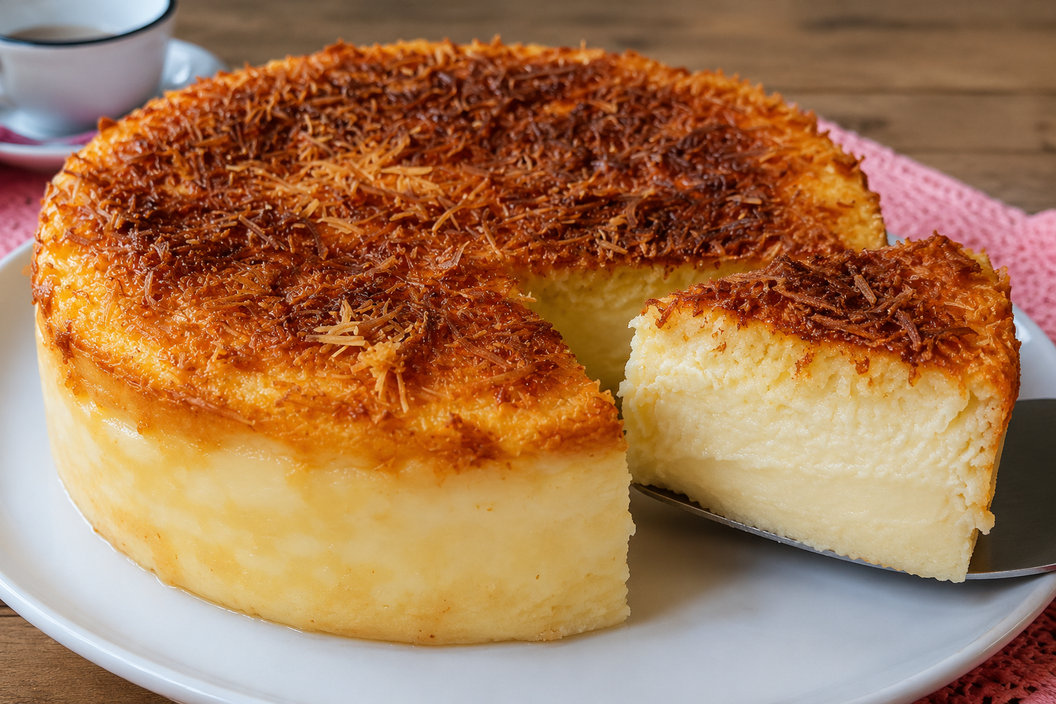 Bolo Cremoso de Mandioca com Coco Que Derrete na Boca e a Família Pede Bis!