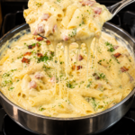 Macarrão Cremoso de Panela,receita da tia neide!