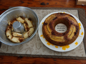 Bolo Fit de Banana Sem Farinha, sem açúcar e sem leite!