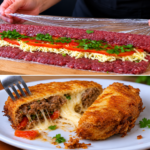 Peguei carne moída tomate e queijo… o resultado ficou inacreditável!