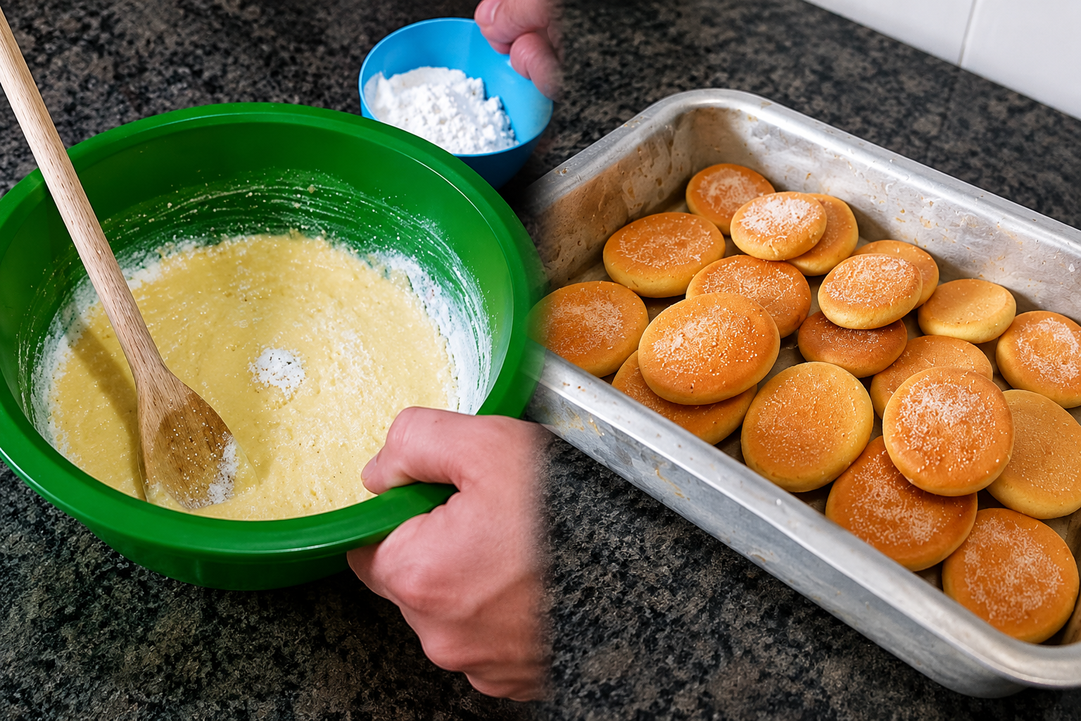 Bolachas de Nata Caseira,deliciosas e fácil de fazer!
