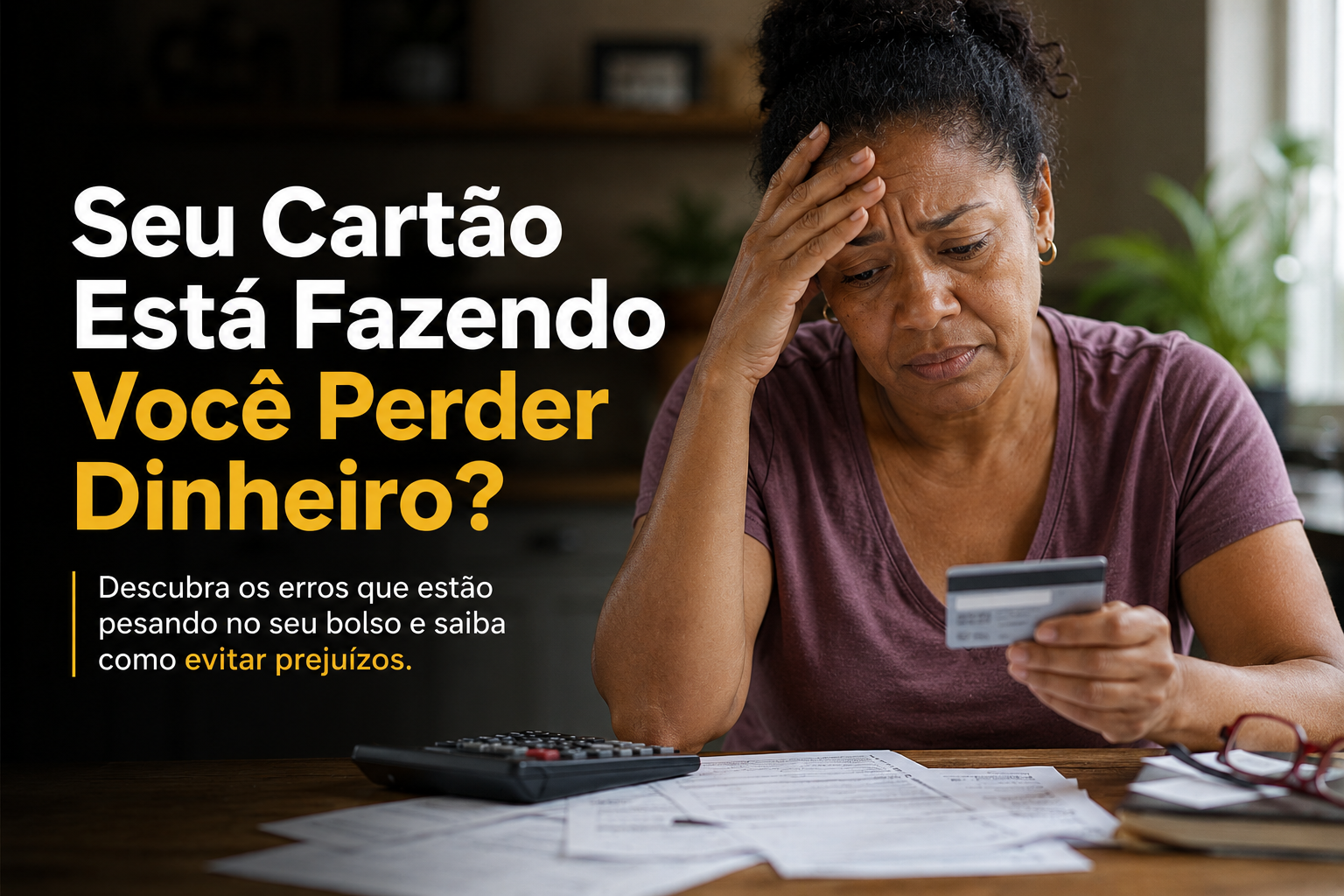 Seu Cartão de Crédito Está Fazendo Você Perder Dinheiro Todo Mês? Descubra Agora e Mude Isso!