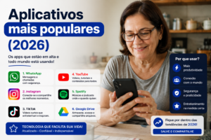 Apps Mais Populares em 2026: Os Que Todo Mundo Está Baixando e Usando no Brasil!