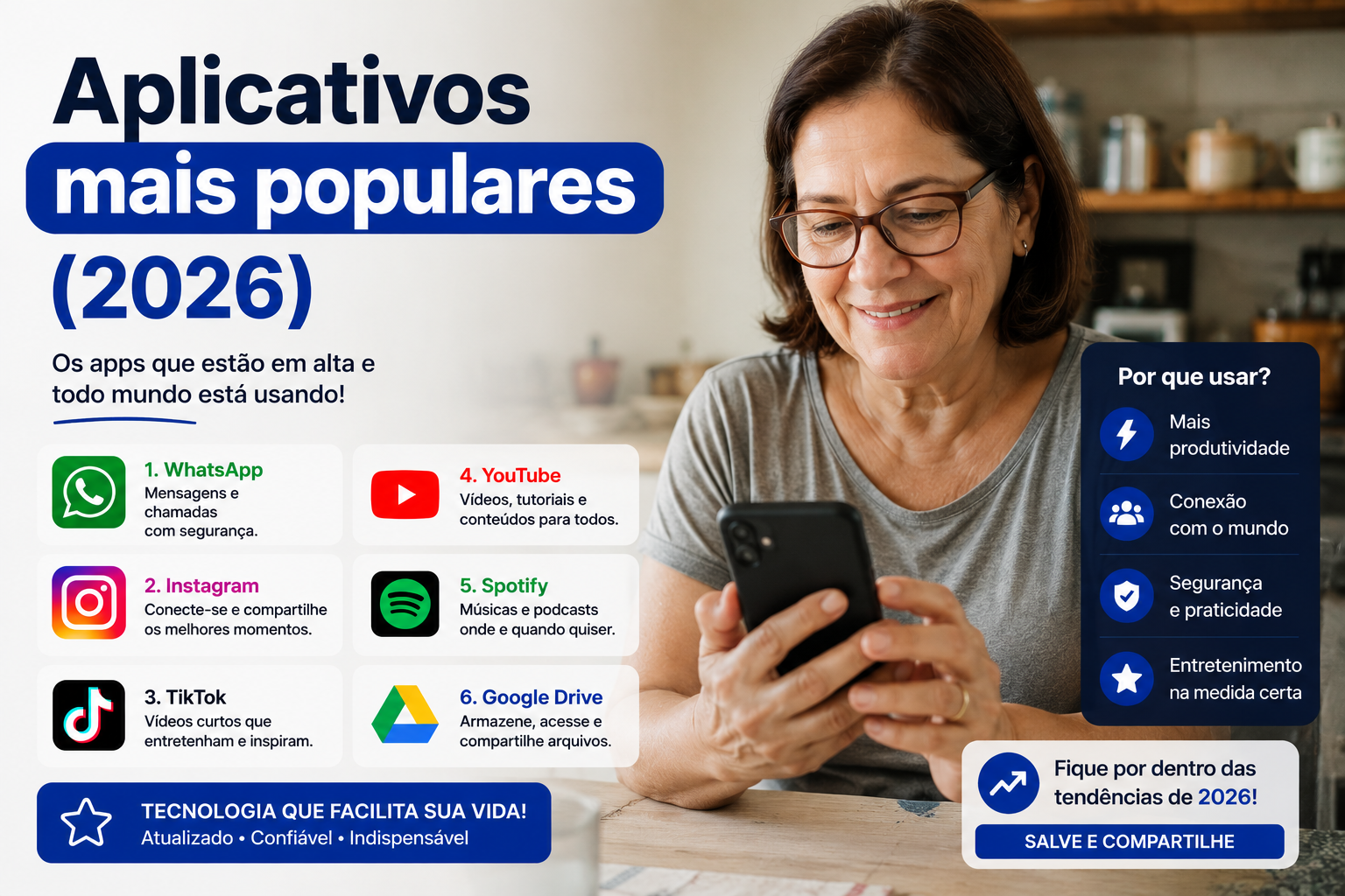 Apps Mais Populares em 2026: Os Que Todo Mundo Está Baixando e Usando no Brasil!