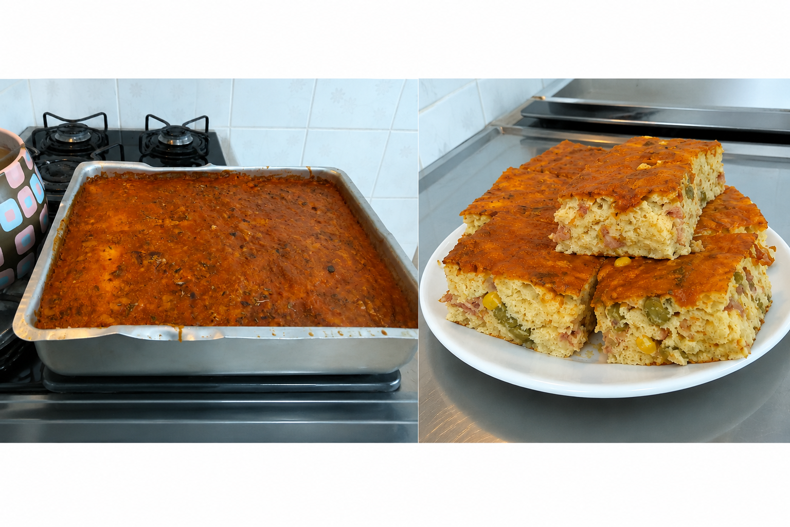 Torta Salgada de Sardinha, igual a essa você nunca fez!