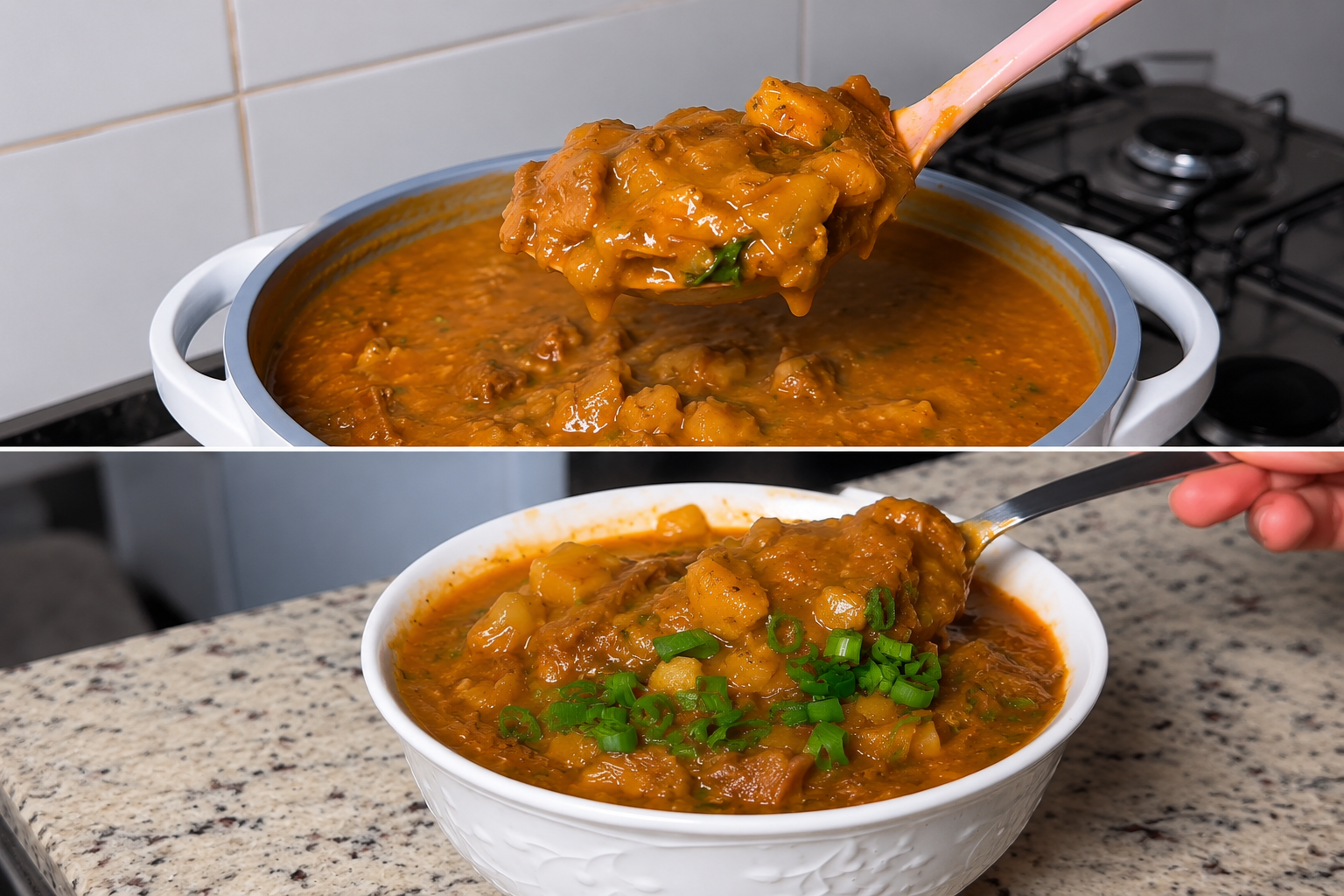 o famoso Caldo de Vaca Atolada,receita irresistível!