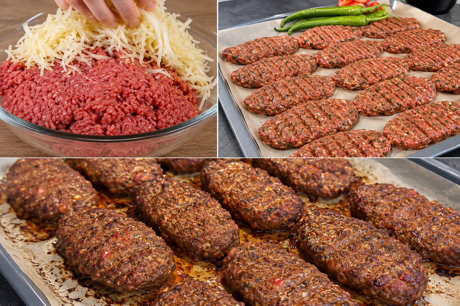 Kafta de Forno diferenciadacom Batata e Queijo!