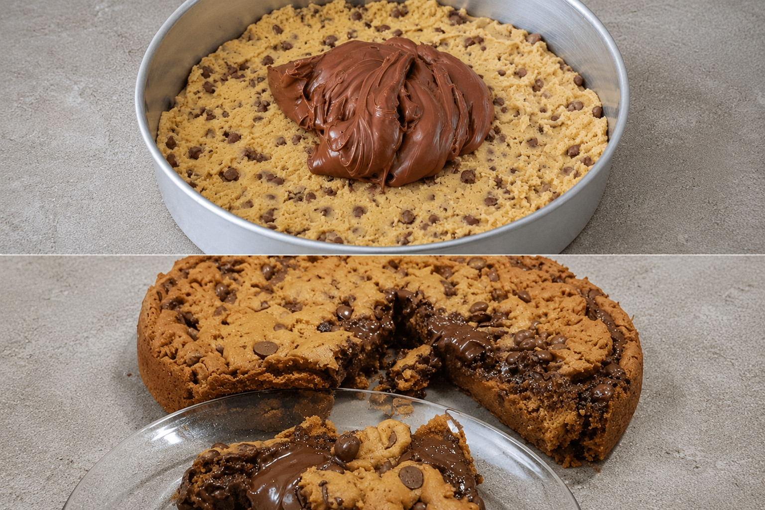 Cookie Gigante Recheado, some em minutos e todo mundo se apaixona