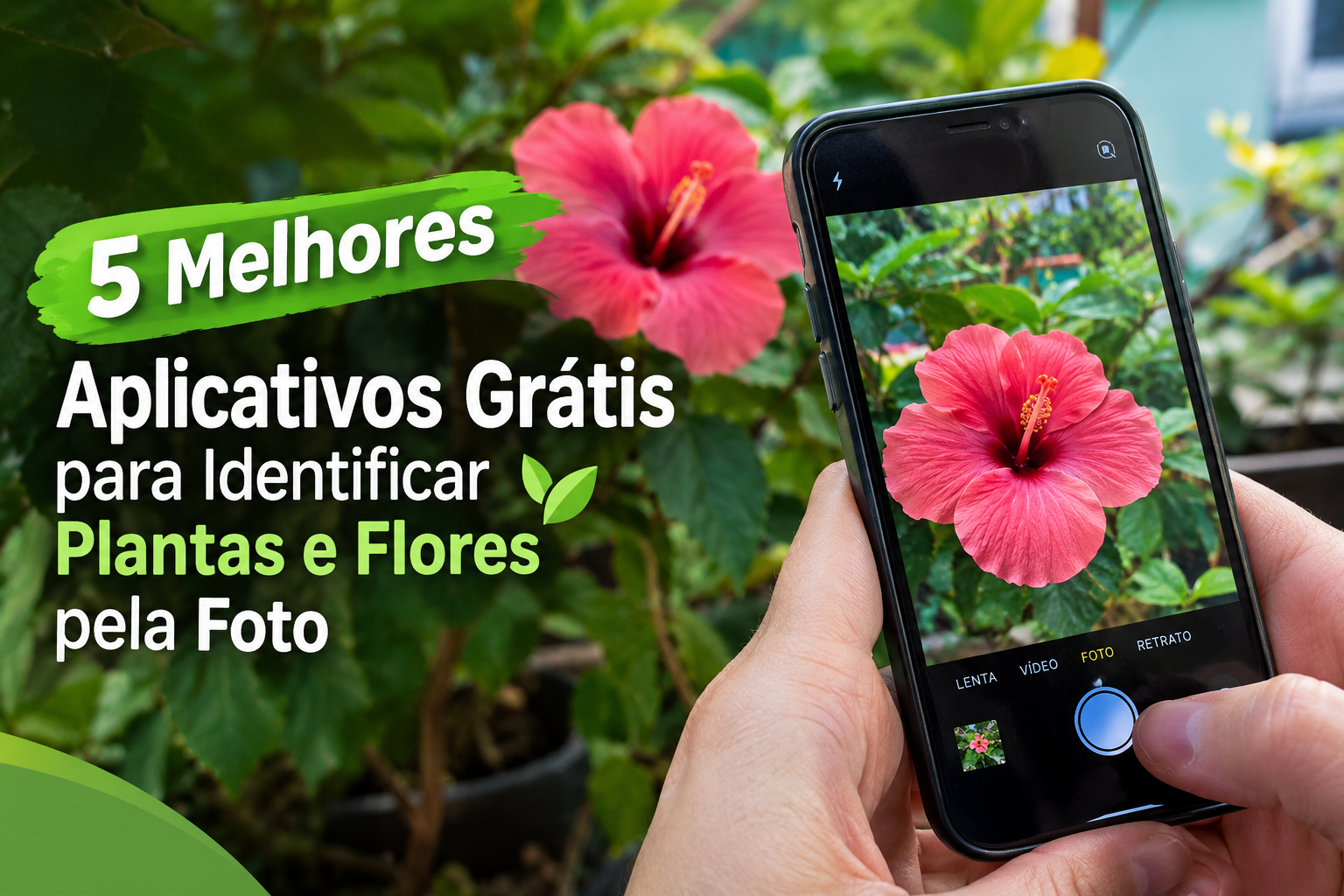 5 melhores aplicativos grátis para identificar plantas e flores pela foto