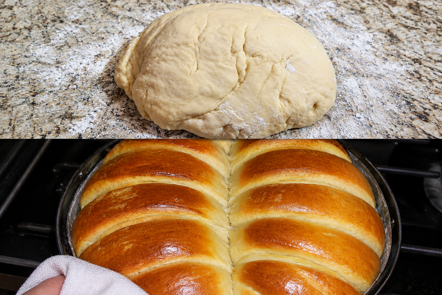 Pão da Vovó caseiro, a receita foi revelada aqui!